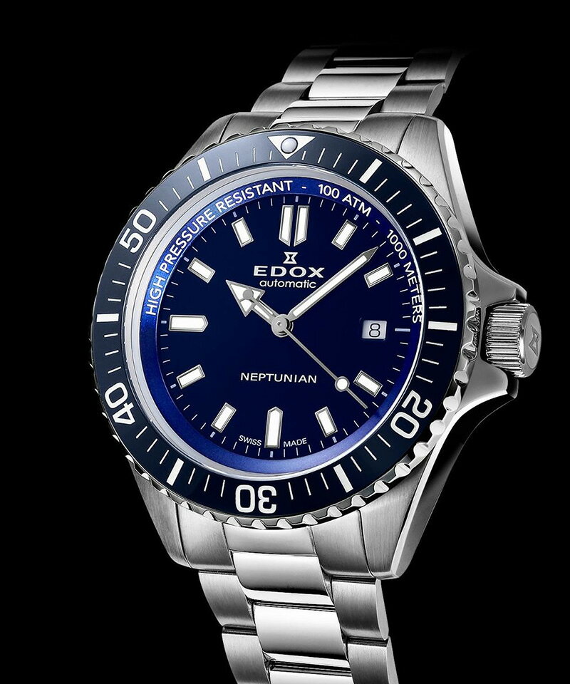選べる 60回無金利ローン エドックス ネプチュニアン オートマティック 自動巻き メンズ 腕時計 EDOX 80120-3BU threec-web-10025851 THREEC【スリーク】 サンプル画像2