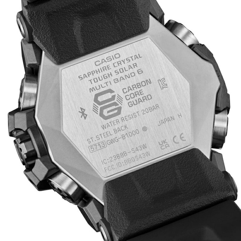 【ノベルティプレゼント】 【60回無金利ローン】 CASIO G-SHOCK ジMASTER OF G - LAND MUDMASTER GWG-B1000-1AJF Bluetooth搭載 電波ソーラー メンズ 腕時計 カシオ ジーショック