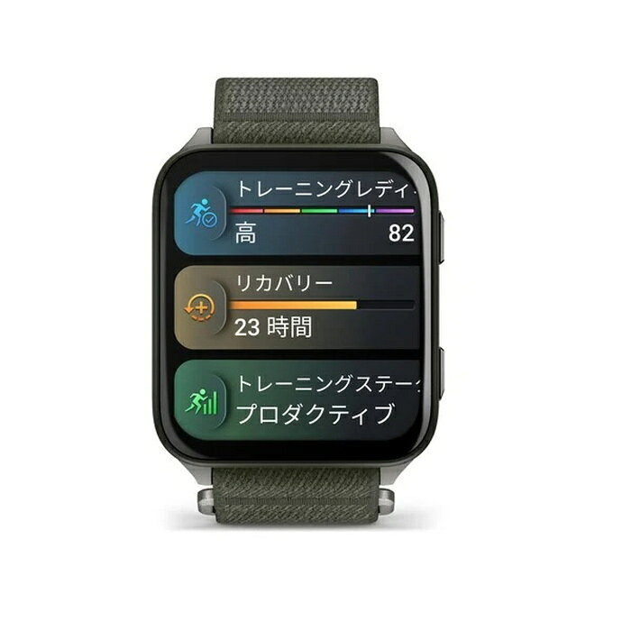 THREEC【スリーク】の【60回無金利ローン】 GARMIN ガーミン Venu X1 フィットネス GPSウォッチ Moss モス 010-02980-22 スマートウォッチ メンズ レディース 着信通知 音楽再生 ランニング ゴルフ GPS 消費カロリー計算 心拍センサー 電子マネー決済｜アングル2