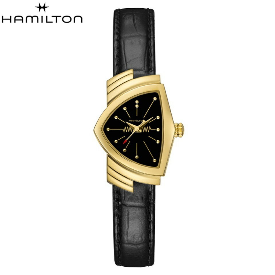 ハミルトンベンチュラクオーツレザー...