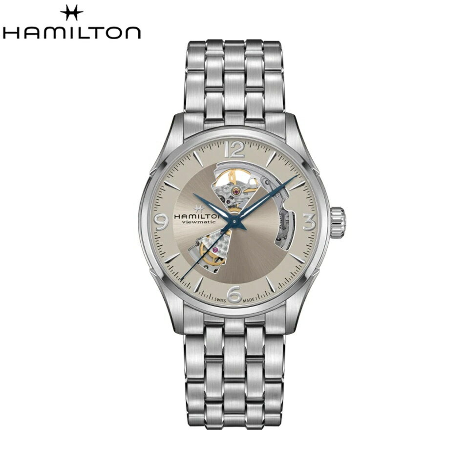 【選べるノベルティ】【60回無金利ローン】 ハミルトン ジャズマスター オープンハート オート 42MM 自動巻き メンズ 腕時計 HAMILTON H32705121(2.0)