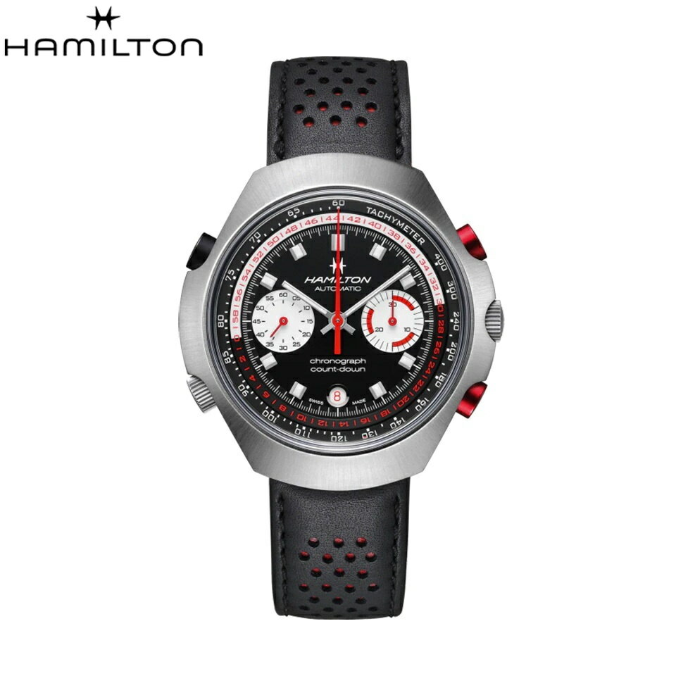 【ノベルティプレゼント】【60回無金利ローン】 【限定】 生産終了 ハミルトン アメリカンクラシック クロノマティック50 限定モデル 48.5MM 自動巻き メンズ 腕時計 HAMILTON H51616731