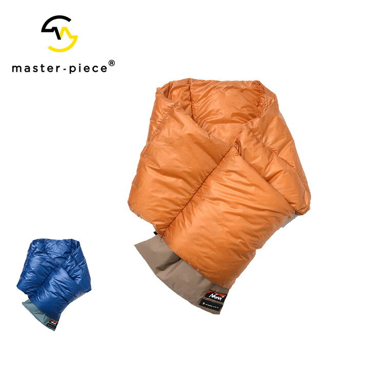 【期間限定10％OFFクーポン！21日9時59分まで】 【正規品】 NANGA × master-piece packers down neck warmer 608001MS ナンガ マスターピース ダウン ネックウォーマー メンズ MASTER PIECE