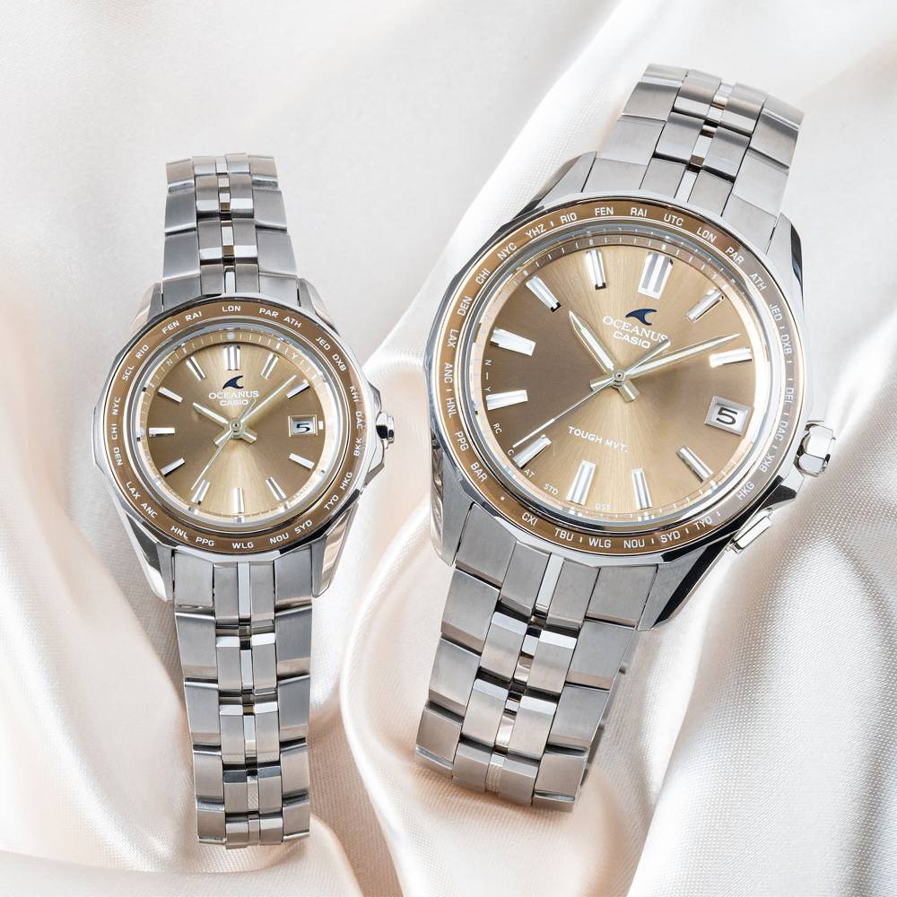 【選べるノベルティ】 【24回無金利ローン】 OCEANUS オシアナス Manta S400 Series ソーラー 標準電波受信 Bluetooth OCW-S400A-5AJF メンズ 腕時計