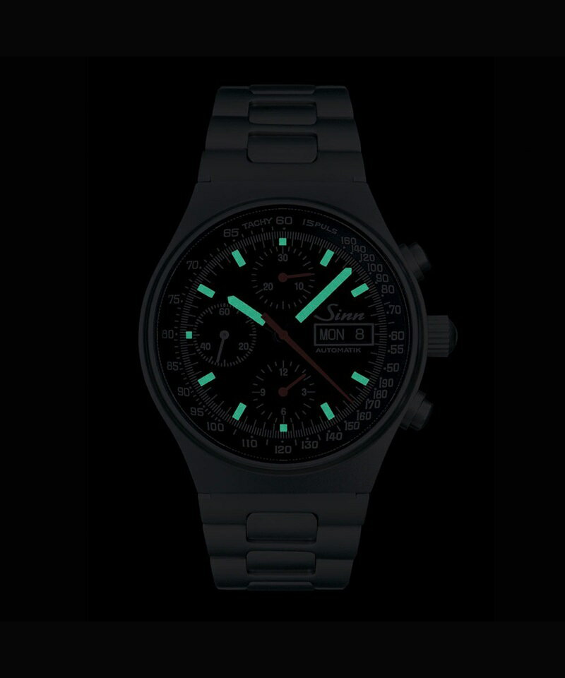 【選べるノベルティ】 【60回無金利ローン】 ジン Sinn クロノグラフ 144.ST.SA 自動巻き パイロットウォッチ 144 メンズ 腕時計