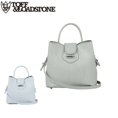 【SALE!!30%OFF】 トフアンドロードストーン TOFF&LOADSTONE カーユ 牛革 ハンドバッグ セラドン/パウダーブルー R97-71710