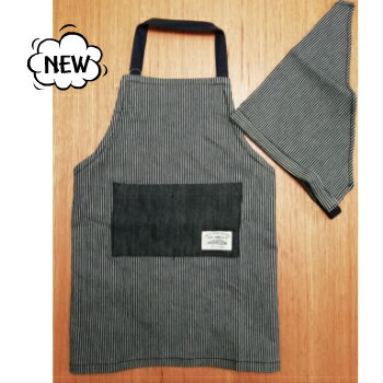 5%SALE新柄入荷!メール便送料無料エプロン・三角巾セットキッズ子供おしゃれ男の子かわいい女の子キッズフォーレ丸高衣料B13804B1580490100110120130140150160