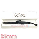 ブラック 26mm 水・熱・圧のコントロールで、立体感つづくレア髪カールへ。 ReFa CURL IRON PROが実現するのは、サロン帰りの髪のようなしっとりやわらかな立体感カール。 表面はしっかり乾いているのに、水分がギュッと詰まったレア質感をつくりだします。 その秘密は、カールアイロンから出る熱と髪の水分量を感覚でコントロールする、プロフェッショナルの技を再現するテクノロジー。 独自に開発した熱を均一に伝えるカーボンレイヤープレートが、水・熱・圧によるダメージを抑え、選べる3つのサイズで理想のスタイリングを叶えます。 ※効果は、使用環境・髪質により異なります。 発売日2023/10/18