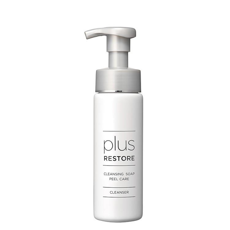 プラスリストア クレンジングソープ泡ピールケア 200mL スキンケア 洗顔 角質ケア 皮脂 メイク汚れ