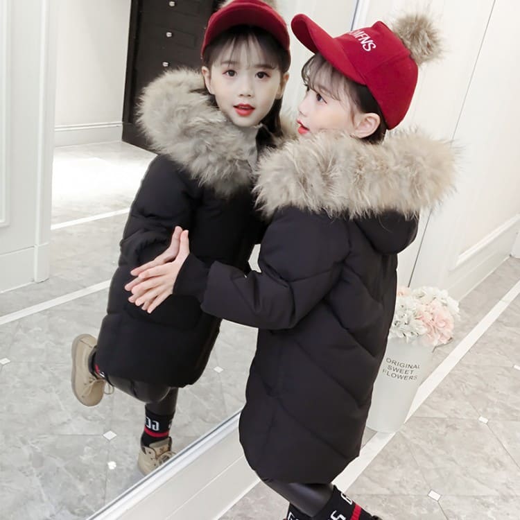 中綿コート キッズ 子供服 女の子 小学生 幼稚園 保育園 園児 秋 冬 春 冬服 アウター 厚手 キッズコート ロングコート 中綿ジャケット 暖かい 防寒 3...