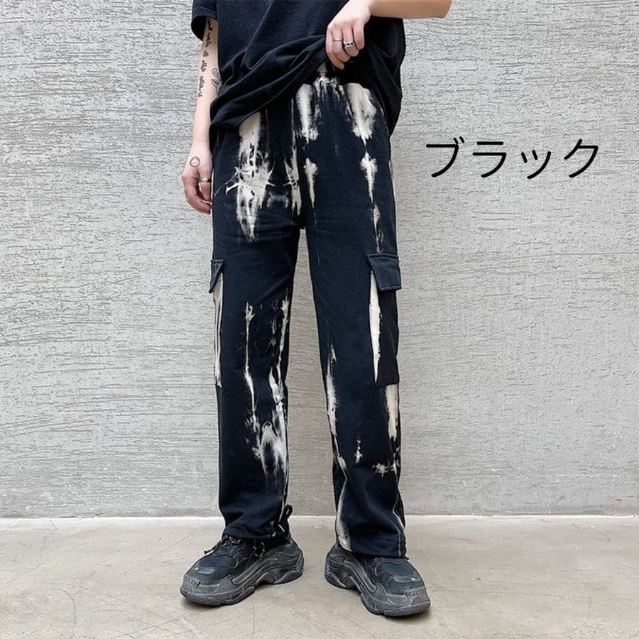 メンズ パンツ 韓国 ダークスタイル 原宿ハイストリート 高校生 中学生 10代 20代 ファッション 10490