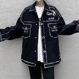 ジャケット メンズ アウター 韓国 ブルゾン グラフィティ 高校生 中学生 10代 20代 ファッション 10908