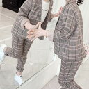 スーツ 女の子 子供服 セットアップ 女の子 フォーマルスーツ チェック柄 入学式 子供スーツ 春服 2点セット ジュニア キッズスーツ 9688