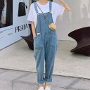 オールインワン サロペット レディース 半袖 パンツ サマー 10702