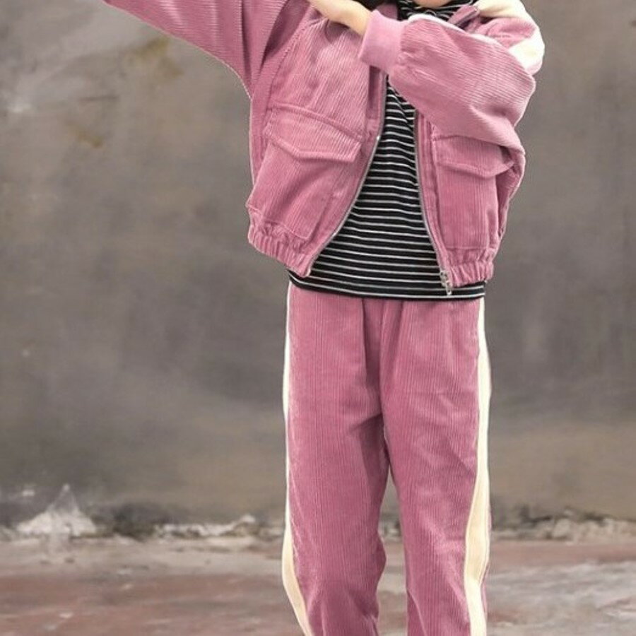 キッズ セットアップ 女の子 小学生 韓国 子供 上下セット 8857