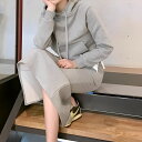 韓国 フード トレーナー スカート ツーピース トレーニングセット レディース 中学生 高校生 秋冬春 スウェット スカート スーツ ガーリー 大人女子 通勤 ...
