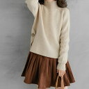 小学生 リブニット スリット キッズ 女の子 長袖 秋冬春 トップス ハイネック ルーズニット 韓国 ファッション 通学 ダンス 発表会 可愛い きれいめ コー...