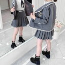 小学生 女の子 入学式 入園式 卒業式 卒園式 発表会 参観日 音楽会 結婚式 フォーマル テーラード ジャケット 長袖 リボンタイブラウス プリーツスカート ...