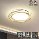 【2年保証】シーリングライト LED 調光調色 おしゃれ 電気 北欧 照明 6畳 8畳 10畳 12畳 14畳 リモコン付き LED対応 リモコン スマホ 照明器具 インテリア 間接照明 天井照明 リビング照明 居間 和室 寝室 食卓用 40~60cm