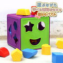 【送料無料】型はめ 知育玩具 型はめパズル パズル ボックス ブロック 形認識 積み木 かたはめ 色認識 幾何 形状 認識 プレゼント 孫 知育 おもちゃ おうち遊び こども 室内遊び 出産祝い 女の子 男の子 1歳 2歳 3歳