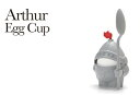 おもしろ雑貨 タマゴ 鎧 騎士 アーサーエッグカップ Arthur Egg Cup おもしろ キッチン 雑貨 かわいい 卵 朝食 海外 卵 スタンド ゆで卵 戦...