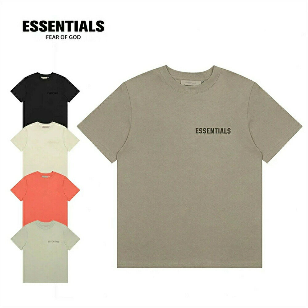 Rakuten - エッセンシャルズ ESSENTIALS 大きいサイズ半袖シャツ Tシャツ ゆったり 薄手 オシャレ 夏T-shirt メンズ レディース ゆったり 通気性 ファッシュ 半袖 男女兼用
