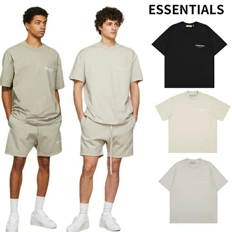 Rakuten - ESSENTIALS エッセンシャルズ Tシャツ 半袖 メンズ レディース シャツ logo t-shirt カジュアル 男女兼用 夏