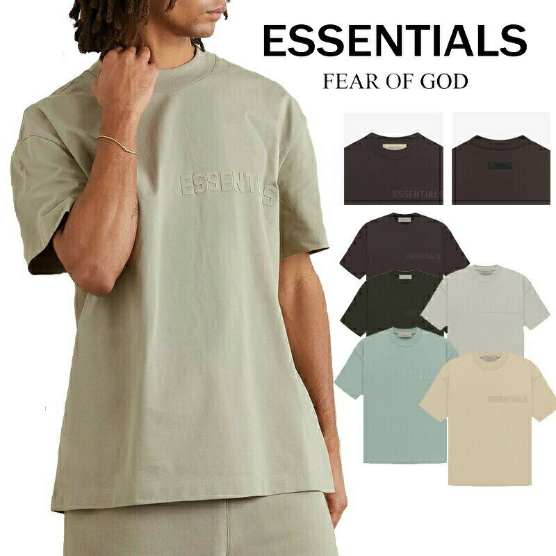 Rakuten - FOG ESSENTIALS ロゴ 半袖シャツ Tシャツ T-shirt 両面ロゴ メンズ レディース オーバーサイズ オフホワイト フィアオブゴッド Fear Of God　ユニセックス 春夏 夏 半袖 正規品 男女兼用