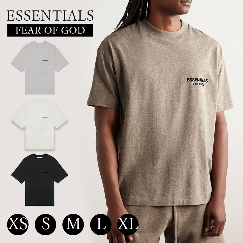 Rakuten - ESSENTIALS エッセンシャルズ Tシャツ 半袖 メンズ レディース T-Shirt スウエット ジャージ シンプル 男女兼用 カジュアル Tシャツ 送料無料[並行輸入品]