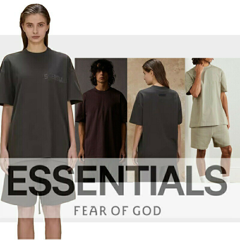 Rakuten - FOG ESSENTIALS ロゴ 半袖シャツ Tシャツ T-shirt エッセンシャルズ 両面ロゴ メンズ レディース オーバーサイズ オフホワイト フィアオブゴッド Fear Of God　ユニセックス 春夏 夏 半袖 正規品 男女兼用