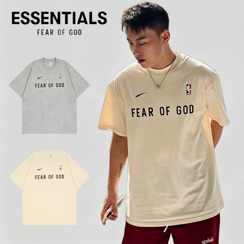 Rakuten - ESSENTIALS エッセンシャルズ Tシャツ 半袖 メンズ レディース Logo T-Shirt Tシャツ ブラック ホワイト 2色 E802274