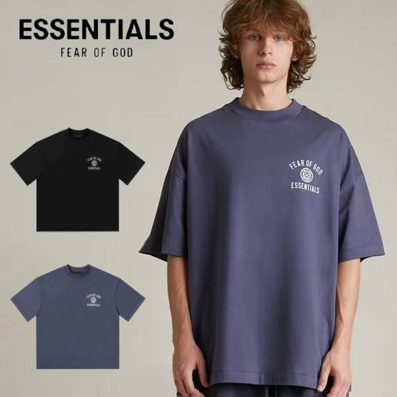 Rakuten - ESSENTIALS エッセンシャルズ Tシャツ 半袖 メンズ レディース Logo T-Shirt Tシャツ ブラック ホワイト 25FALL FEAR OF GOD FOG 3色