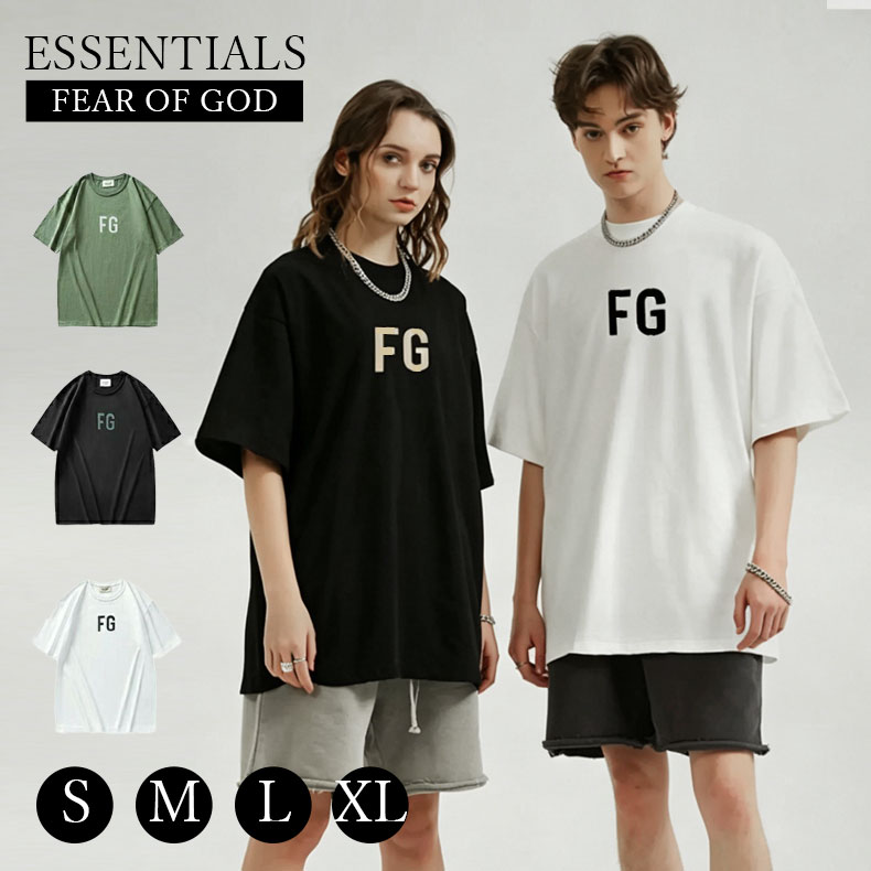 Rakuten - ESSENTIALS エッセンシャルズ Tシャツ ロゴ Tシャツ 半袖 メンズ レディース logo t-shirt カジュアル 男女兼用 夏[並行輸入品]