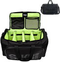 ボストンバッグ 2 Way 30L シューズ収納 ジムバッグ スポーツダッフルバッグ 通い 通学 帰省 旅行 出張 修学旅行 ジム用バッグ(黒のフォント)