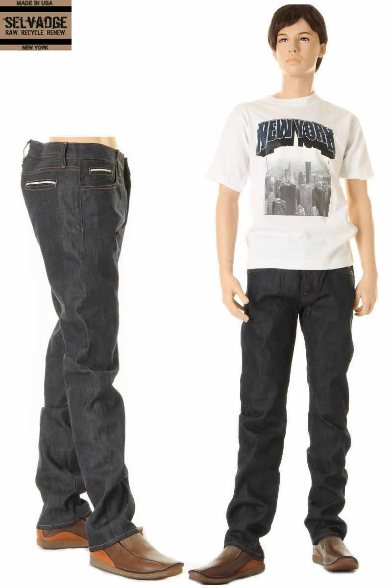 SELVADGE NEW YORK JEANS MC101H:RAW DENIM UNITED STATES VINTAGE JEANS セルビッジ