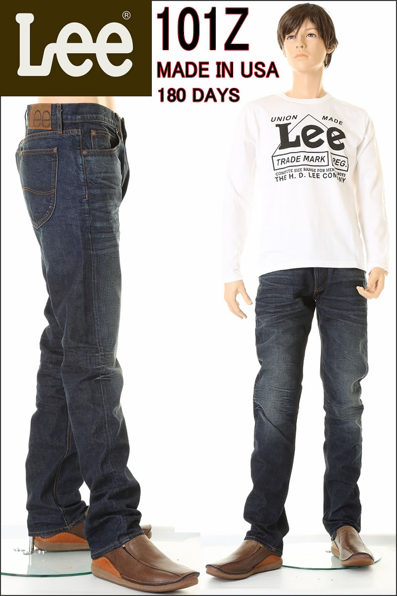 LEE MADE IN USA 101Z 【リー 101Z 1952年モデル 米国製101 ヴィンテージ 新品 アメリカ製】LEE VINTAGE CLOTHING 新品【リー101Zジーンズ CONE DENIM コーンミルズ赤耳デニム】1952モデル（52