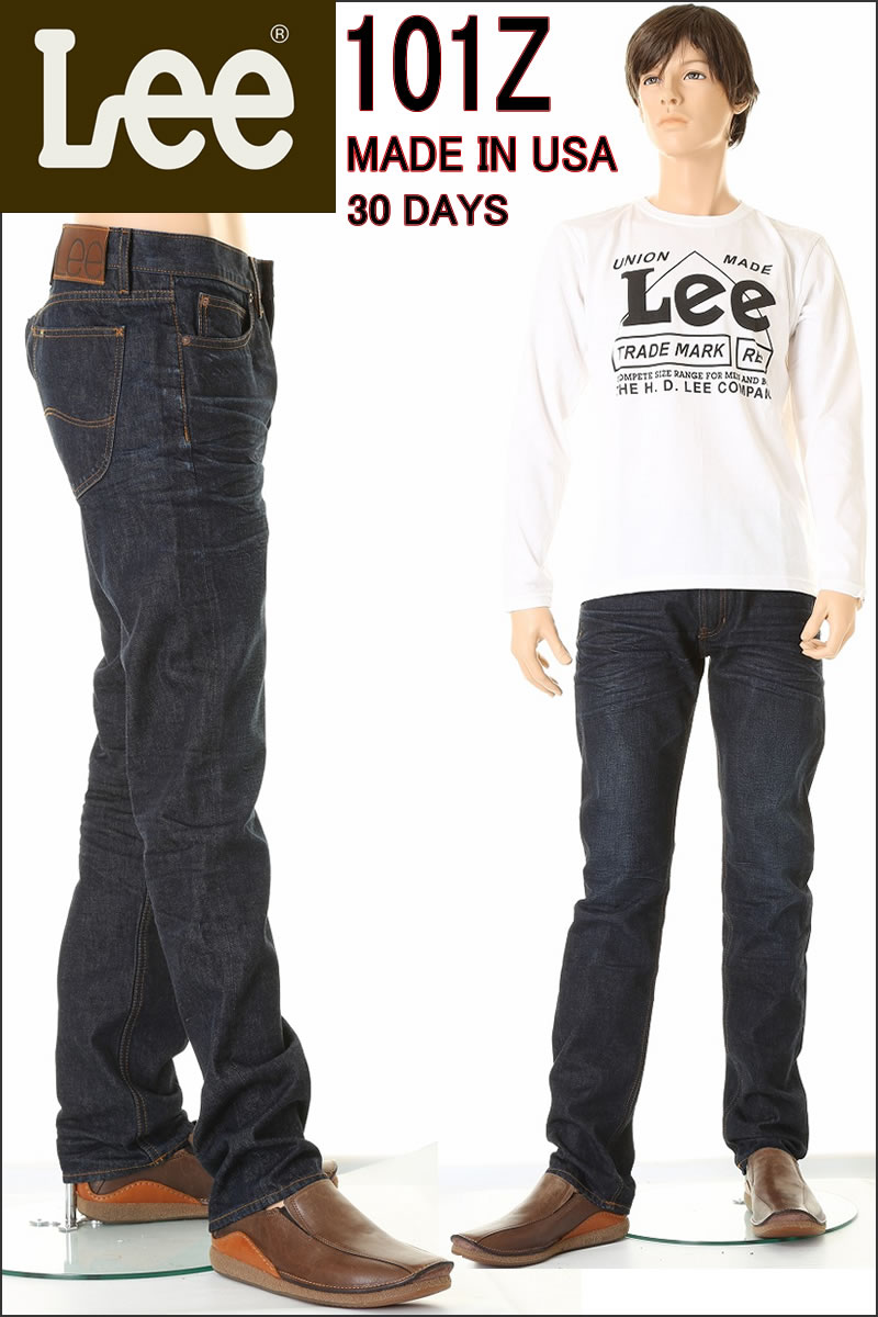 LEE MADE IN USA 101Z 【リー 101Z 1952年モデル 米国製101 ヴィンテージ 新品 アメリカ製】LEE VINTAGE CLOTHING 新品【リー101Zジーンズ CONE DENIM コーンミルズ赤耳デニム】1952モデル（52