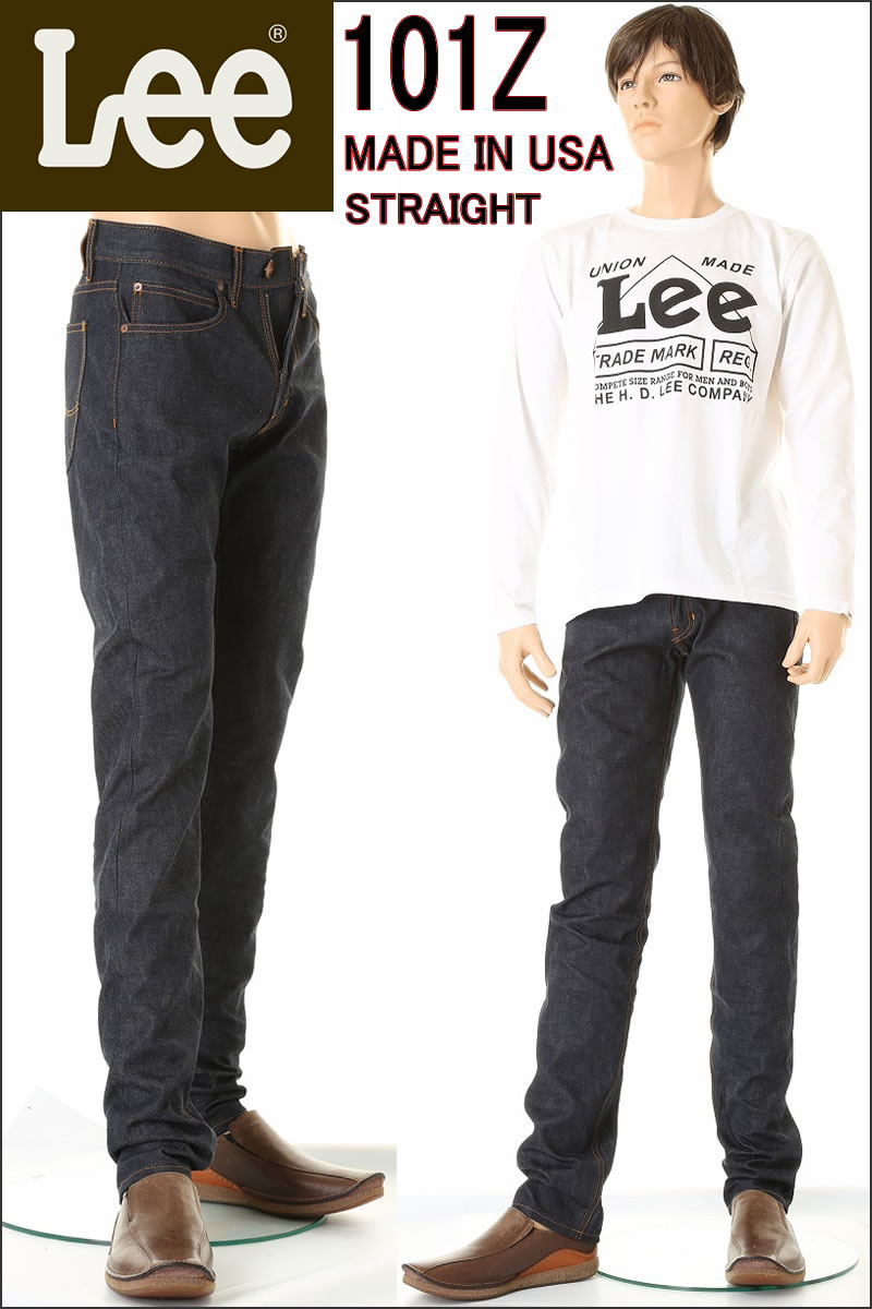 LEE MADE IN USA 101Z 【リー 101Z 1952年モデル 米国製101 ヴィンテージ 新品 アメリカ製】LEE VINTAGE CLOTHING 新品【リー101Zジーンズ CONE DENIM コーンミルズ赤耳デニム】1952モデル（52