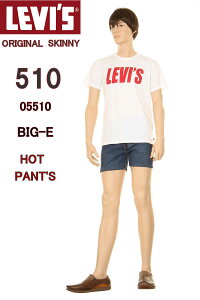 LEVI'S 510 CUSTOM HOT PANTS ꡼Х 510 ۥåȥѥ 055101168 ûѥ DENIM JEANS ϡ ѥ ڥ꡼Х 硼ȥѥ ϡեѥ 510  05510-1168  ߥå ơå VINTARGE WASH COOL MAX ä