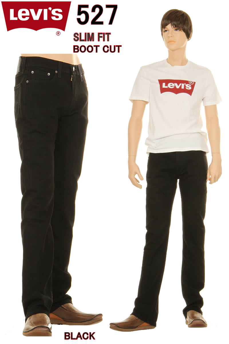 Levis SLIM FIT BOOT CUT꡼Х 05527-0539 BLACK եå ֡ĥå  ե쥢塼å ֥åǥ˥夲̵ ֡ĥåȥ LEVI'S BOOTCUT DENIM ֥å   å ȥåǥ˥ ꡼Х 517ѥǥ