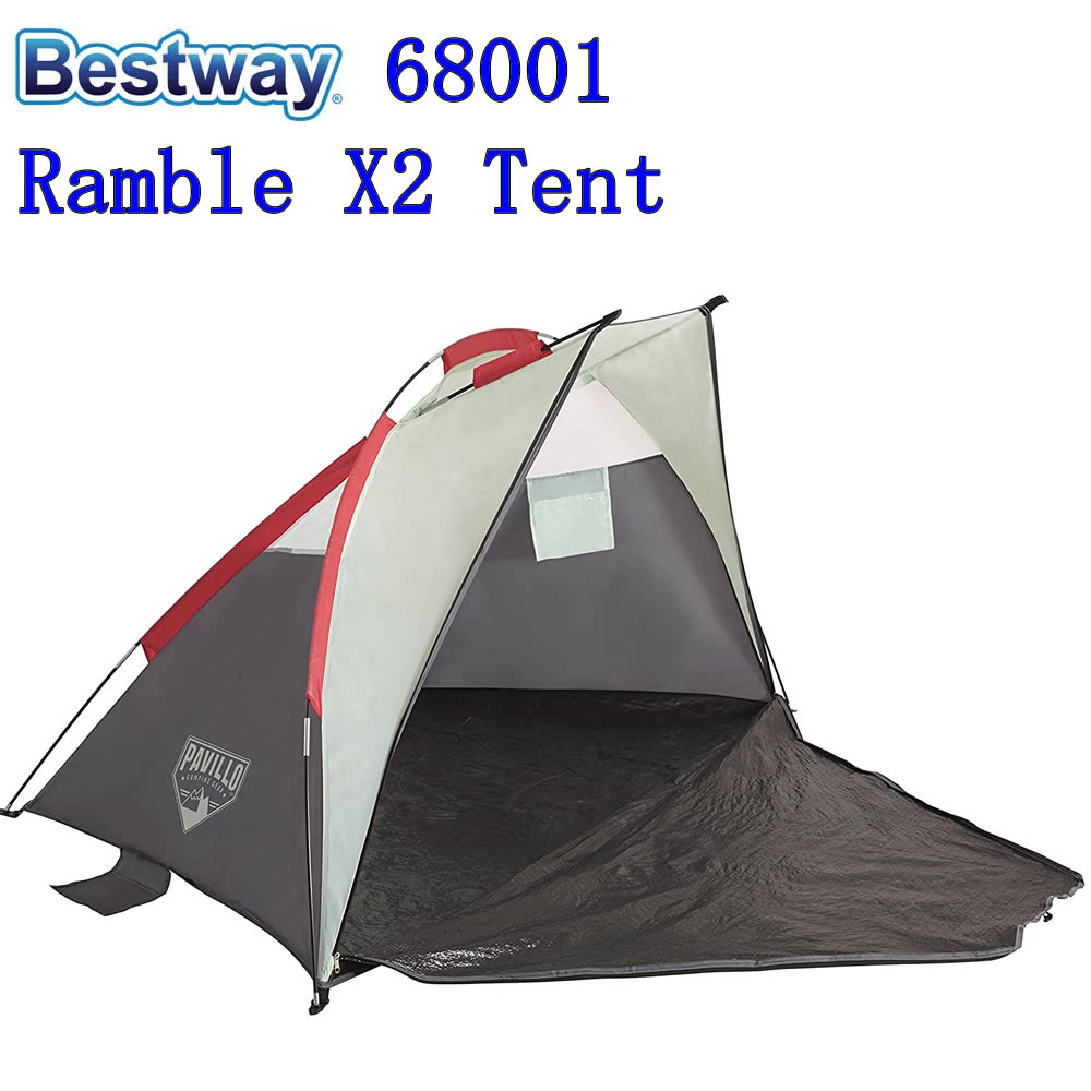 Bestway 68001 Light Weight Ramble X2 Tent ٥ȥ 󥷥 ֥X2ƥ ӡ  å ƥ  ɿڥ٥ȥ Best way High quality pop up quick automatic beach outdoor camping tent