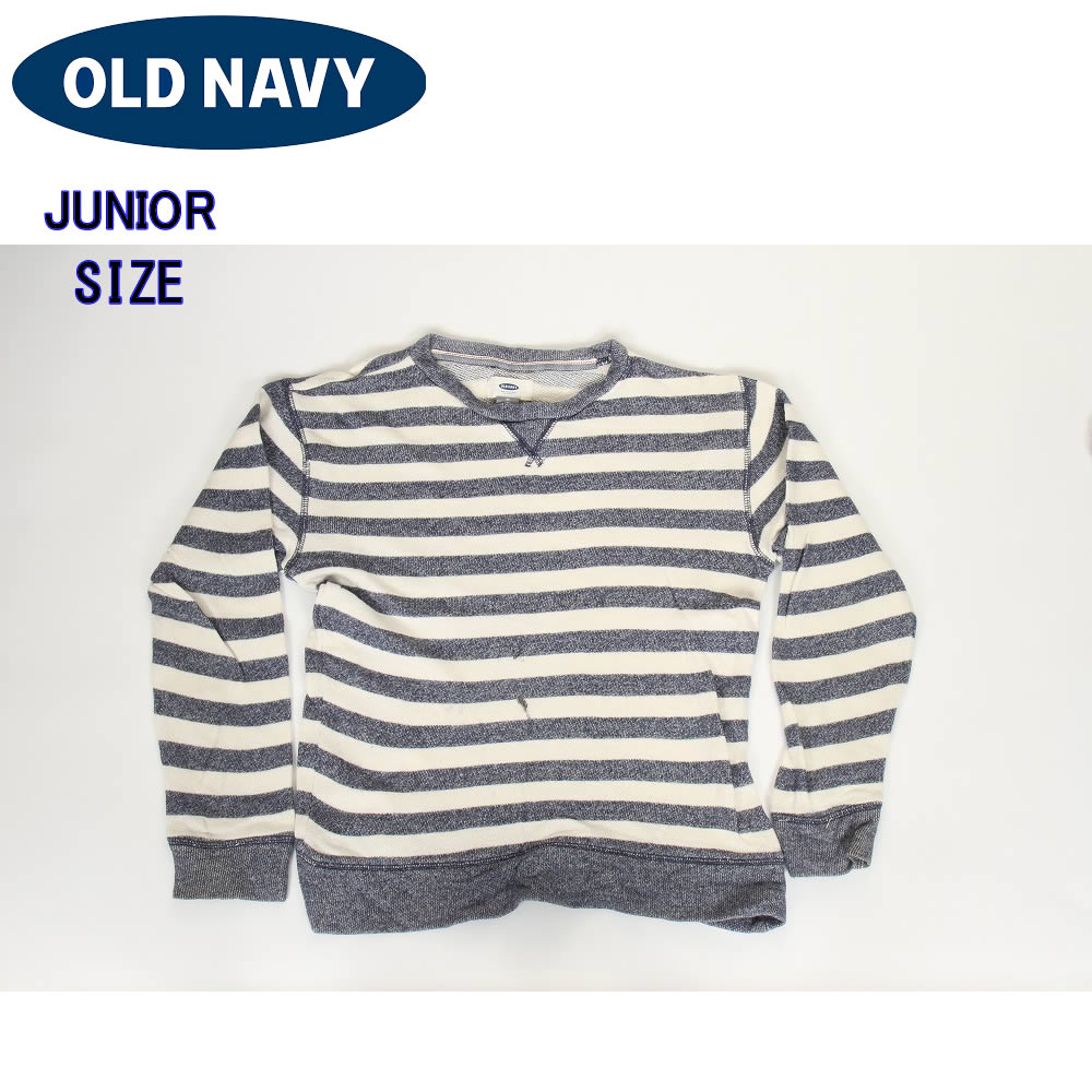 OLD NAVY USED JUNIOR SWEAT SHIRTS Check Shirts ɥͥӡ ȥ졼ʡ åȥ 桼 ١å ˥ Ҷѡڥ ͥӡ 磻 åȥ å