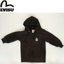 EVISU JEANS USED JUNIOR SIZE ZIP HOODIE SWEAT SHIR