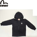 EVISU JEANS USED JUNIOR SIZE ZIP HOODIE SWEAT SHIRTS TRADE KAMOME MARK エヴィス ジーンズ ORIGINAL MARK レギュラー フィット ユーズド トレーナー 日本ブランド【エビスジーンズ 長袖シャツ フロント マーク えびす 戎 アメカジ ロングスリーブ シャツ】