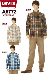 LEVI'S A5772-0002-3-4 WORKWEAR쥯 ǥ NEW YORK LIMITED SHIRT ꡼Х ơ ˥å åȥ  LEVIS꡼Х ӥơ  󥰥 å Ĺµ ʡ