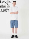 LEVI 039 S SILVERTAB A3667-0000 BAGGY HALF PANTS STONEWASH リーバイス ショートハーフパンツ シルエット569 ルーズフィット バギーパンツ ショーツ 短パン シルバータブ GREYS【あす楽 送料無料 LEVI 039 S SILVER TAB リーバイス バギー ショーツ ハーフパンツ】