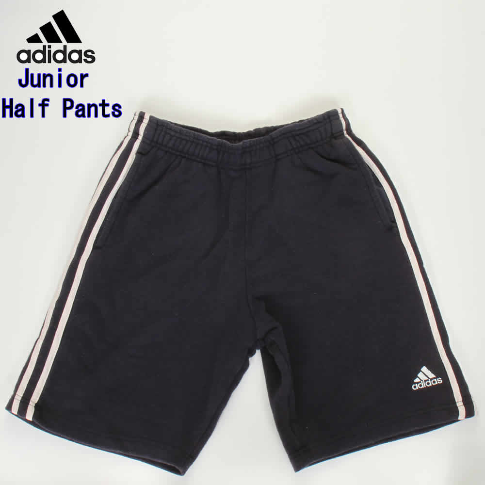 adidas Used Junior Sweat Half Pants Size M アディダス ジュニア ハーフパンツ ユーズド スウェットパンツ