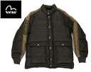 EVISU JEANS USED BLACK LIMITED DOWN JACKET エヴィス ジーンズ オリジナル ブラック ダウンジャケット 長袖 トップス ユーズド DEAD STOCK【EVIS GENES EURO エビスジーンズ 恵比寿 戎マーク えびす 戎 DEAD STOCK お洒落トップス】