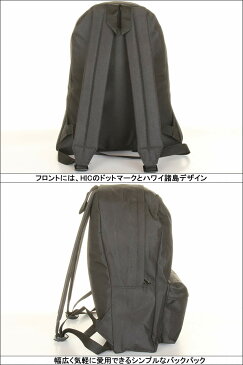 HIC エイチアイシー バックパック ISLAND CORPO BACK PACK 991104 HICドットマーク ハワイ諸島 リュックサック バック【ハワイアン雑貨 サーフブランド ハワイ・カイルア Hawaii HIC hic サーフショップ 小物 かわいい 新品】