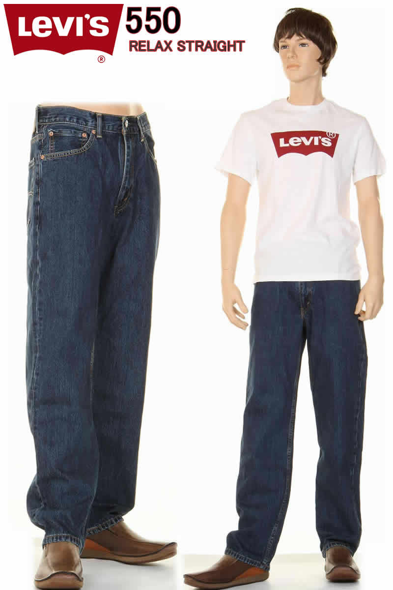 Levi's 550-4886 IRREGULAR RELAXED FIT JEANS ꡼Х 550 쥮顼  00550-4886 åեå ȥ졼ȡڿ夲̵ ꡼Х550  ֥롼ǥ˥ Levis 005504886 ꡼Х 503 륨å 00503ϥ 503ѥǥۡפ򸫤